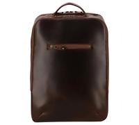 Buckle & Seam Leon Rucksack Leder 41 cm Laptopfach braun