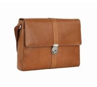 Leonard Heyden Bergamo Umhängetasche L Hellbraun Umhängetasche