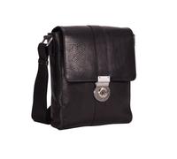 Leonard Heyden Bergamo Umhängetasche S Schwarz Umhängetasche