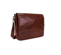 Leonard Heyden Cambridge Umhängetasche L Cognac
