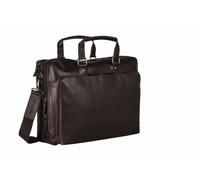 Leonard Heyden Dakota Rv-Aktenmappe 2 Fächer Braun Aktenmappe