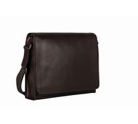 Leonard Heyden Dakota Umhängetasche L Braun Umhängetasche