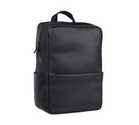 Leonhard Heyden Hamburg Rucksack Leder 40 cm Laptopfach schwarz