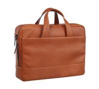 Leonard Heyden Hamburg Rv-Aktenmappe 2 Fächer Cognac Aktenmappe