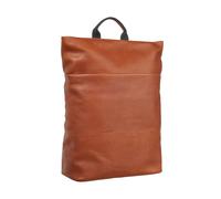 LEONHARD HEYDEN Hamburg Zipped Backpack Cognac