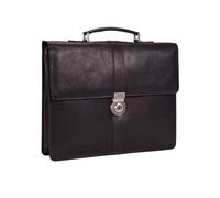 LEONARD HEYDEN - L.Heyden Bergamo Aktenmappe 1 Fach Schwarz Schwarz