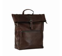 Leonard Heyden Roma Rucksack Rolltop Braun Rucksack