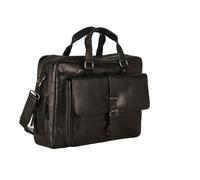 Leonard Heyden Roma Rv-Aktenmappe 2 Fächer Schwarz Aktenmappe