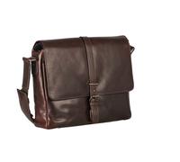 Leonhard Heyden Roma Aktentasche Leder 35 cm Laptopfach braun