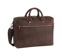 Leonard Heyden Salisbury Rv-Aktenmappe 2 Fächer Braun Aktenmappe