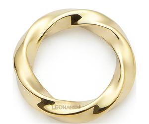 Leonardo 025689 Edelstahlring gold Lotti C&M