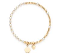 Leonardo Schmuck Damen-Armband Monia You & Me Ciao Goldfarben/Perle 026293