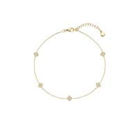 Leonardo - 28-24m Fußkette von Leonardo 026251 Lisette gold Ciao in Edelstahl