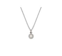 Leonardo - 47-42cm Kette von Leonardo 023346 Isa weiß in Edelstahl