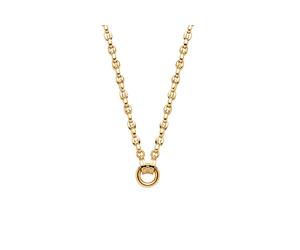 Leonardo - 50cm Kette von Leonardo 023272 Romea vergoldet Clip & Mix