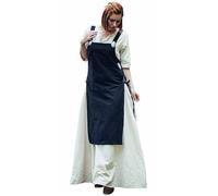 Wikinger-Überkleid Schwarz "Aleiga" SM