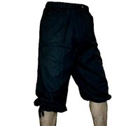 Leonardo Carbone Mittelalter Hose - Herren Kniebundhose XXXL/schwarz