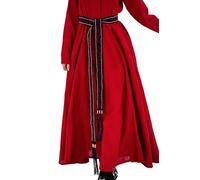 Leonardo Carbone® Unisex Wikinger Gürtel Caja - Männer Gürtel, Mittelalter Kleidung Herren, Gürtel Damen, LARP-Kleidung, Karneval, Accessoires Cosplay, Hobbit Kostüm - 100% Baumwolle Schwarz