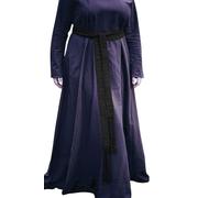 Leonardo Carbone® Unisex Wikinger Gürtel Kaida - Männer Gürtel, Mittelalter Kleidung Herren, Gürtel Damen, LARP-Kleidung, Karneval, Cosplay, Hobbit Kostüm - 100% Baumwolle Schwarz