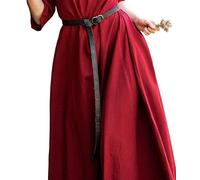 Leonardo Carbone® Unisex Wikinger Ledergürtel mit keltischen Knoten Merle - Ledergürtel Herren, Mittelalter Kleidung, Gürtel Damen, LARP, Karneval, Cosplay, Hobbit - 100% Echtleder Schwarz