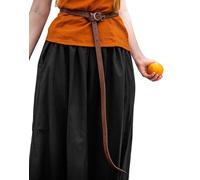 Leonardo Carbone® Unisex Wikinger Ledergürtel mit keltischen Knoten Merle - Ledergürtel Herren, Mittelalter Kleidung, Gürtel Damen, LARP, Karneval, Cosplay, Hobbit - 100% Echtleder Cognac