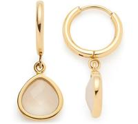 Leonardo Creolen Edelstahl gold Damen