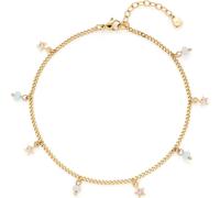 Leonardo Fußkette Edelstahl One Size Damen