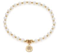 Leonardo 021178 Damen Armband Peleny Edelstahl Gold weiß