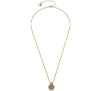 Leonardo Halskette Odelle – aus goldfarbenem Edelstahl, Achat-Anhänger, 45–50 cm – 024938