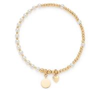 Leonardo Schmuck Damen-Armband Monia You & Me Ciao Goldfarben/Perle 026293