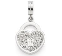 Leonardo Jewels Damen Anhänger Darlin's Emozione Edelstahl Glas transparent 016081