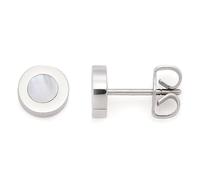 Leonardo 018357 Damen Ohrstecker Alitia Edelstahl Silber weiß