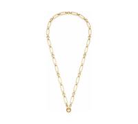 Leonardo 024266 Damen-Halskette 65 Mathilde Clip&Mix Edelstahl goldfarben