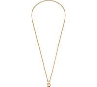 Charm-Kette LEONARDO "70 gold Paola Clip&Mix, 018389" Halsketten Gr. Edelstahl, Länge: 70 cm Breite: 3,4 mm, gelb (gelbgoldfarben) Damen Charms Armbänder Ketten (41087421-0)