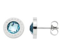 Leonardo Ohrstecker Edelstahl, Glas One Size Damen