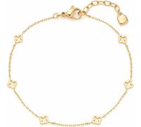 Edelstahlarmband CIAO BY LEONARDO "Janna CIAO, 023899, 023941", gold (gelbgoldfarben), Armbänder, Damen, 19,5cm, Edelstahl (23130503-0) gelbgoldfarben