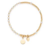 Leonardo Schmuck Damen-Armband Monia You & Me Ciao Goldfarben/Perle 026293