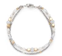 Leonardo Schmuck Damenarmband Esther Clip & Mix Zweifarbig 026311