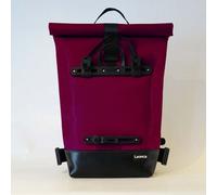 Leonca Upcycling Fahrradrucksack aus LKW-Plane in 11 Farben Bordeaux L