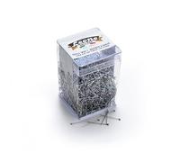 Leone Dell'Era Hemden aus Edelstahl 304 mit silbernem Tropfenkopf, 0,60 x 26 mm, 2.500 Stück