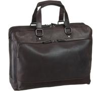 Leonhard Heyden Aktentasche Dakota 7562 Kurzgrifftasche 2 Fächer Braun Herren