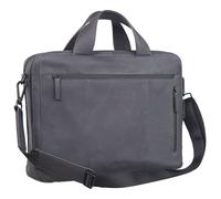 Leonhard Heyden Aktentasche Laptoptasche mit Laptopfach Den Haag Briefbag 2 Compartment Grey grau