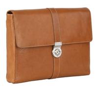 Leonhard Heyden Bergamo Aktenmappe Leder 37 cm Laptopfach braun