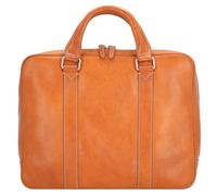 Leonhard Heyden Bergamo Aktentasche Leder 38 cm Laptopfach braun Herren
