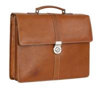 LEONHARD HEYDEN Bergamo Briefcase 2 Light Brown