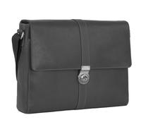 LEONHARD HEYDEN Bergamo Messenger Bag L Black