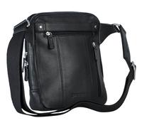 Leonhard Heyden Berlin Umhängetasche Leder 23 cm schwarz