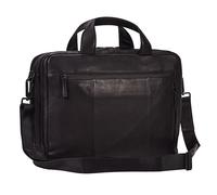 LEONHARD HEYDEN Den Haag Briefbag 2 Compartment Black