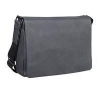 Leonhard Heyden Den Haag Messenger Leder 31 cm grau