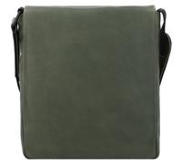 Leonhard Heyden Den Haag Umhängetasche Leder 23 cm oliv
